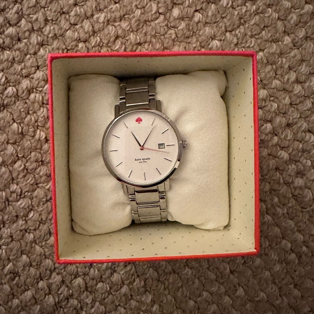 Kate Spade silver watch